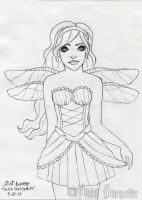 Fairy with Dragonfly Wings - Quick Sketch #34